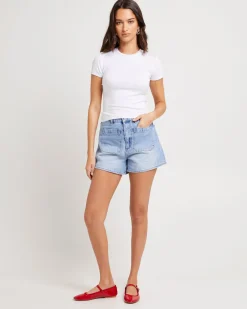 Mirage Denim Shorts Helena