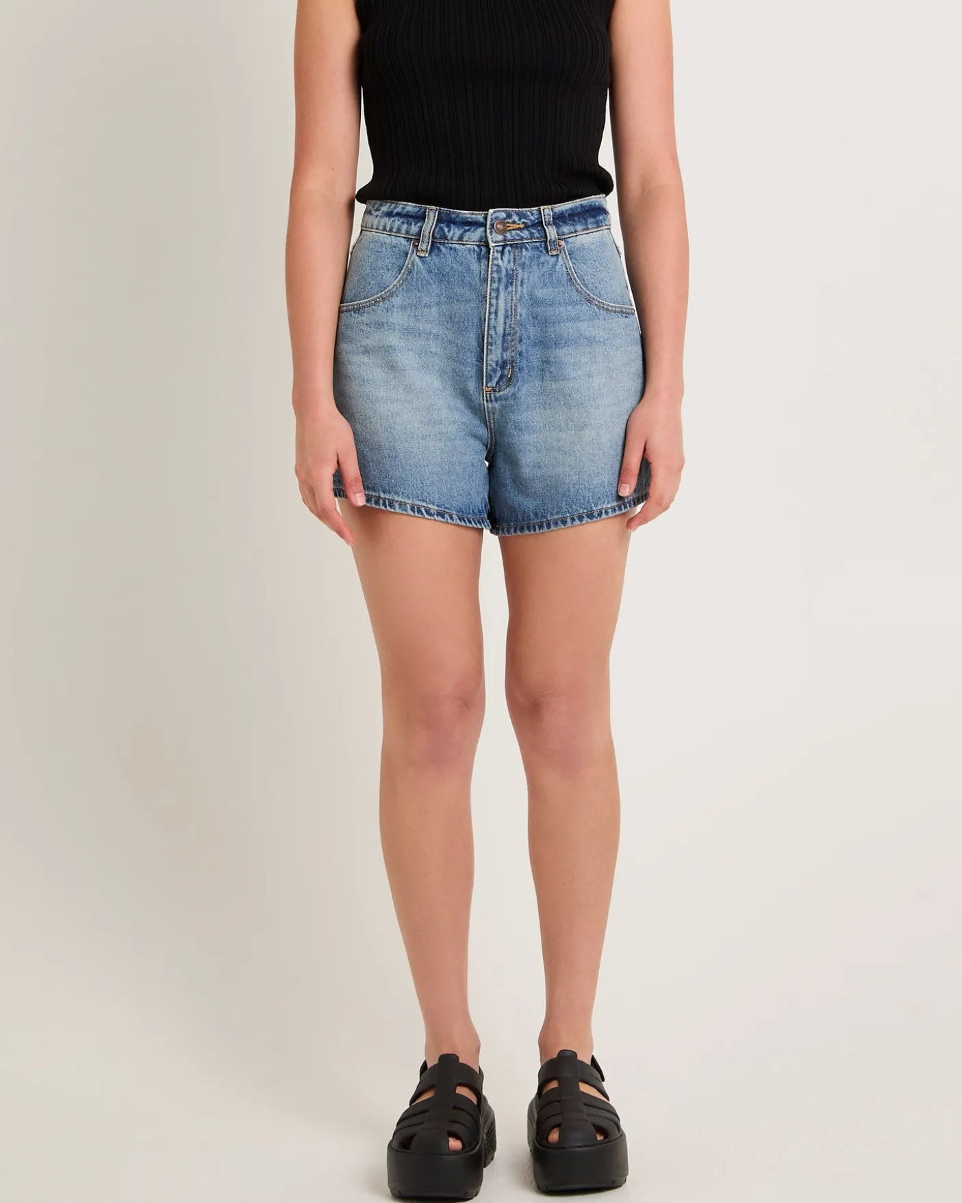 Mirage Denim Shorts Mid Vintage