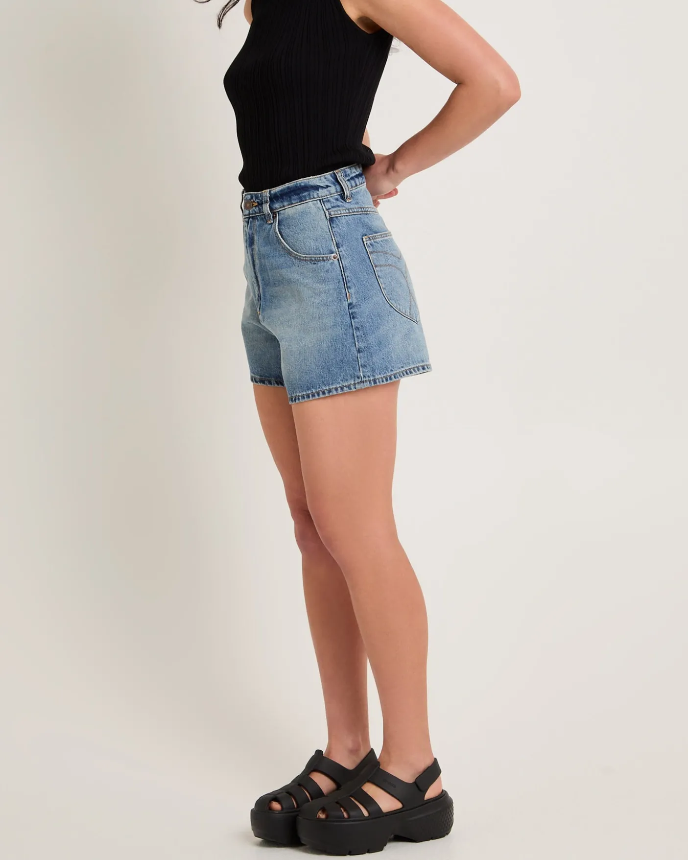 Mirage Denim Shorts Mid Vintage