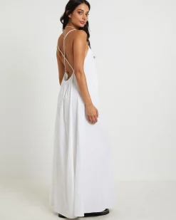 Mischa Maxi Dress White