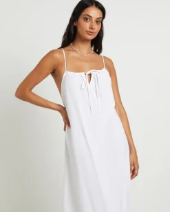 Mischa Maxi Dress White