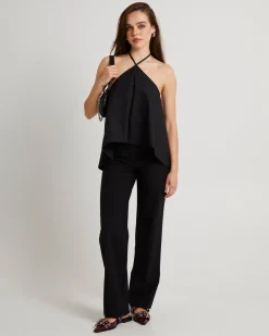 Molly Contrast Hankie Top