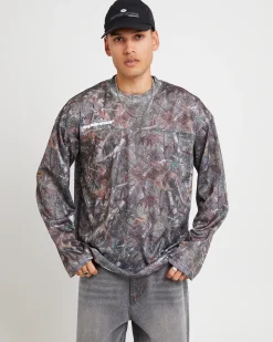 Monaco Mesh Long Sleeve T-Shirt