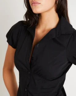 Monica Shirt Mini Dress