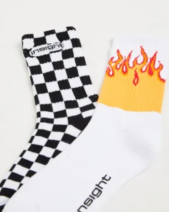 Multi 2 Pack Socks in Assorted