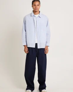 Murphy Stripe Poplin Long Sleeve Shirt