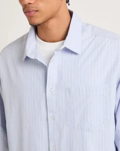Murphy Stripe Poplin Long Sleeve Shirt