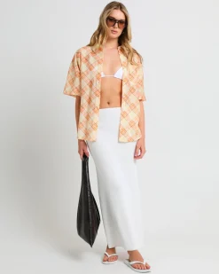 Nahla Oversized Check Shirt