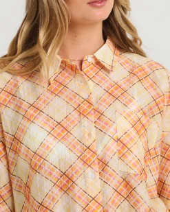 Nahla Oversized Check Shirt