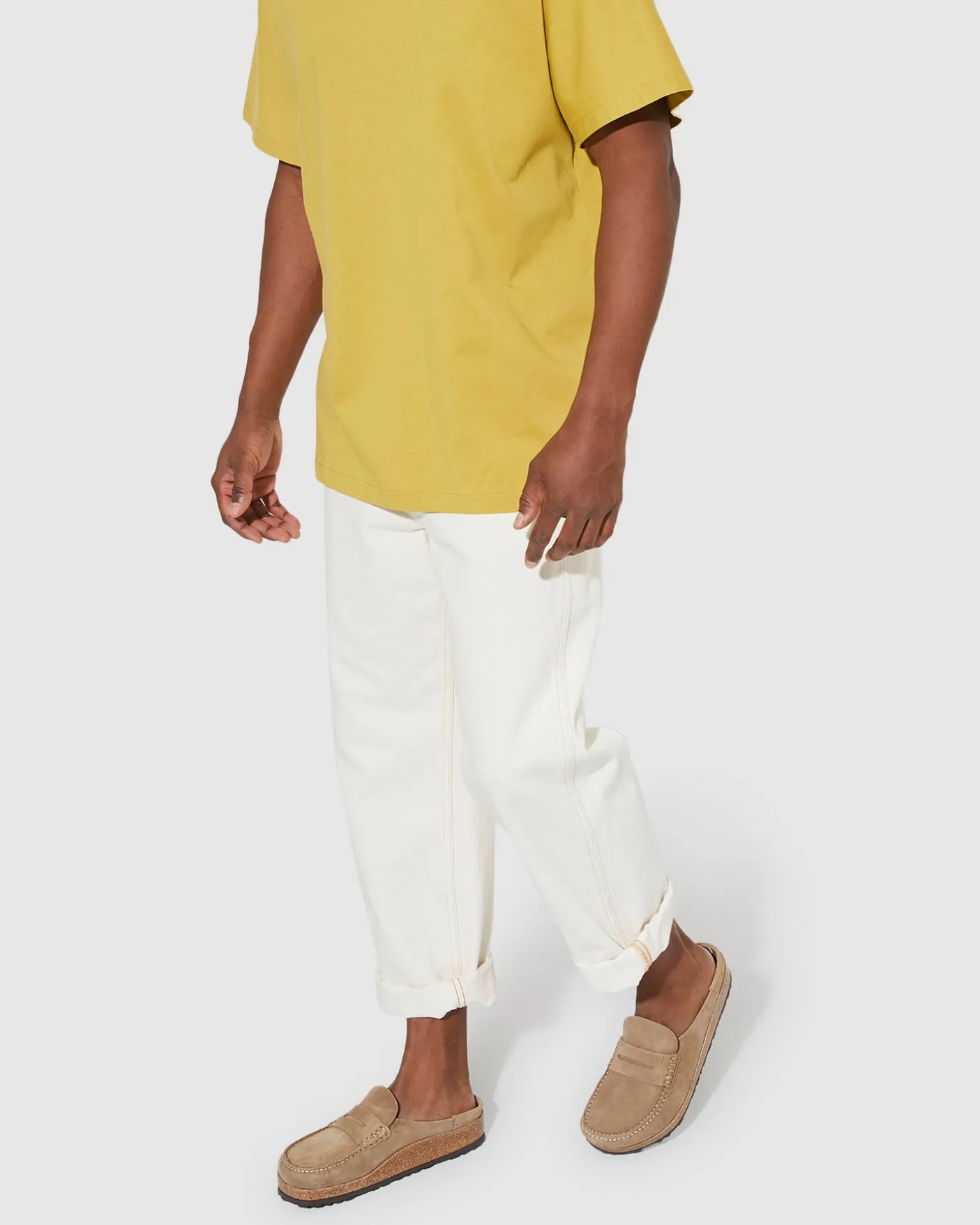 Naples Suede Leather Sandals