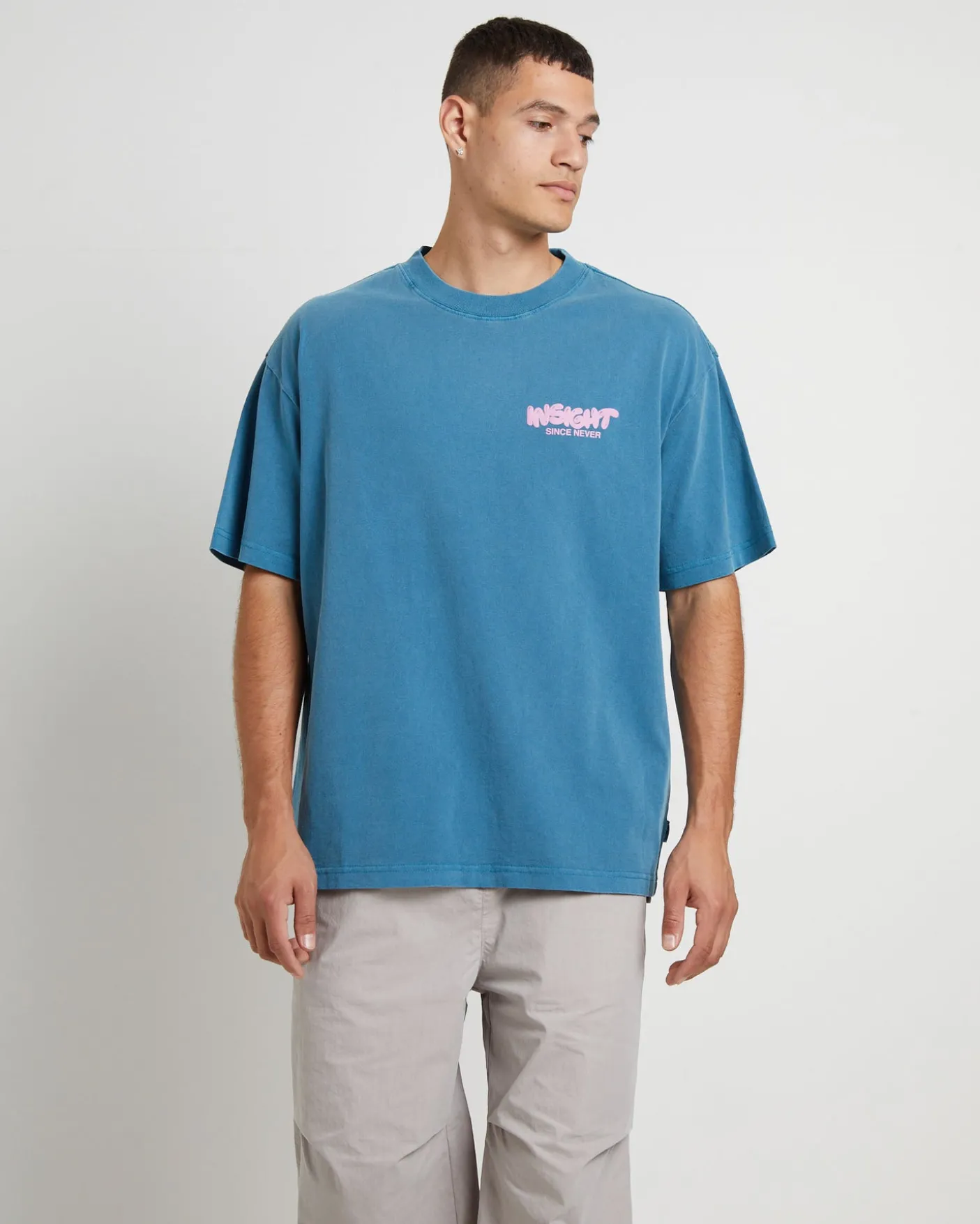 Narli Oversized T-Shirt in Ocean