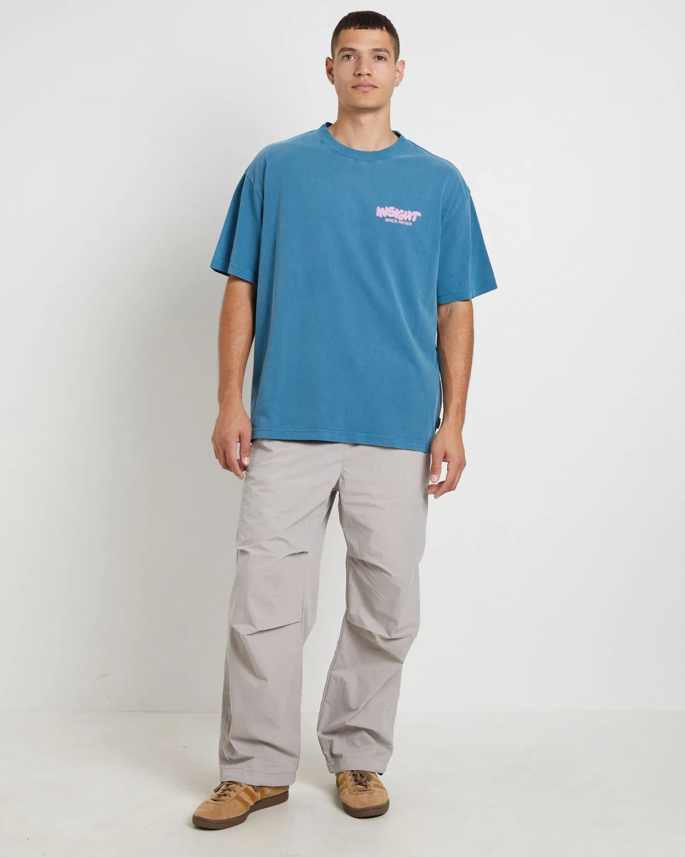 Narli Oversized T-Shirt in Ocean