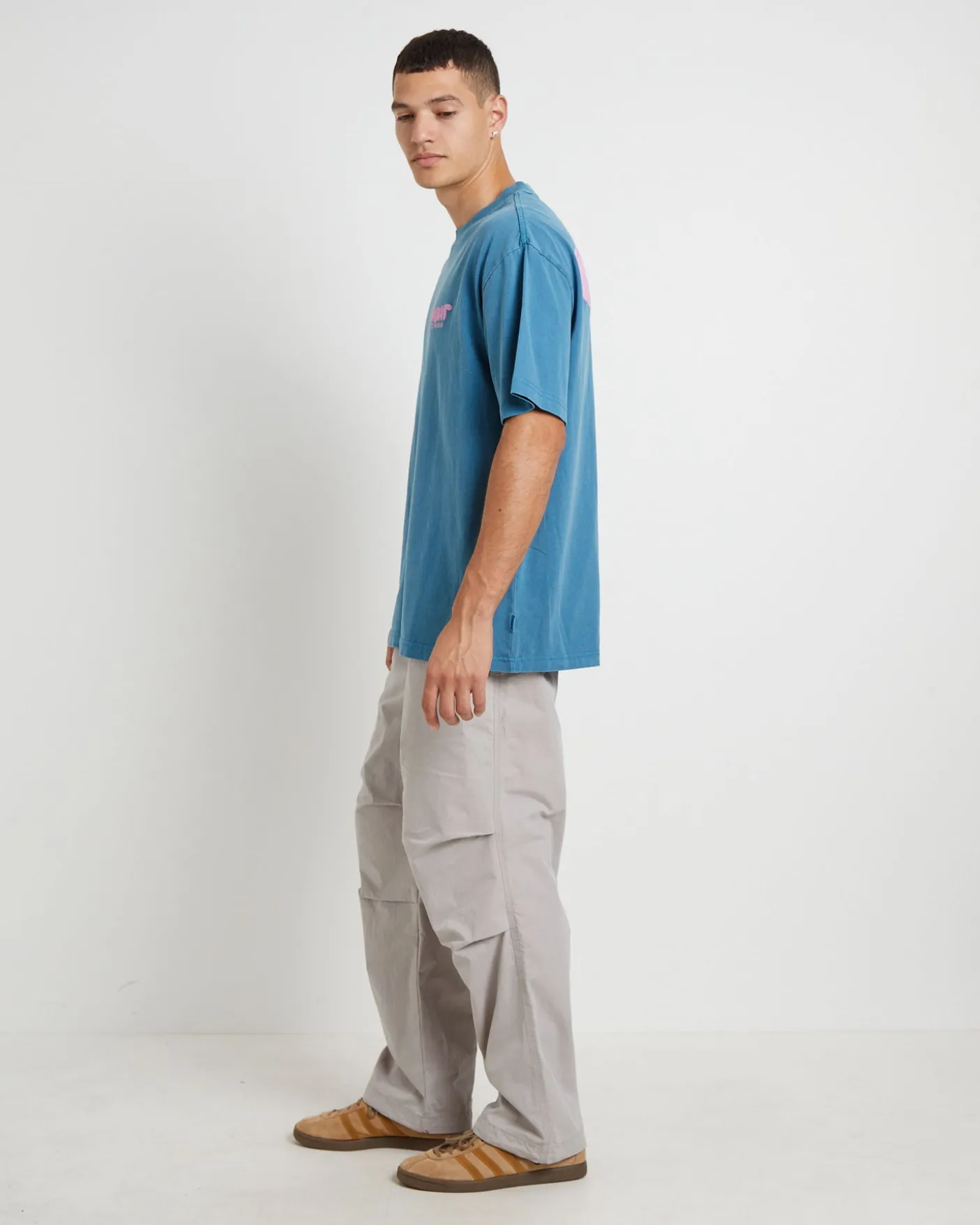 Narli Oversized T-Shirt in Ocean