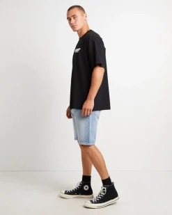 Narli Oversized T-Shirt in Black