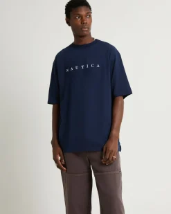 Navigate Short Sleeve T-Shirt Navy