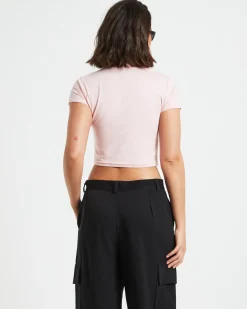 Nepo Baby Tee in Pink
