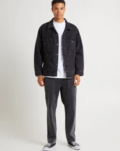 New Relaxed Fit Trucker Denim Jacket Superior