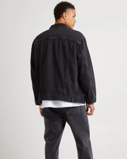 New Relaxed Fit Trucker Denim Jacket Superior