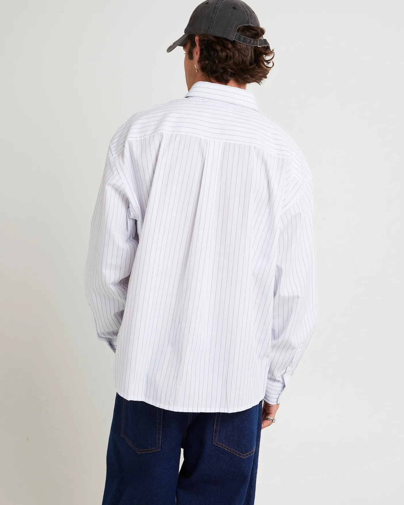 New York Yankees Pinstripe Button Up Shirt