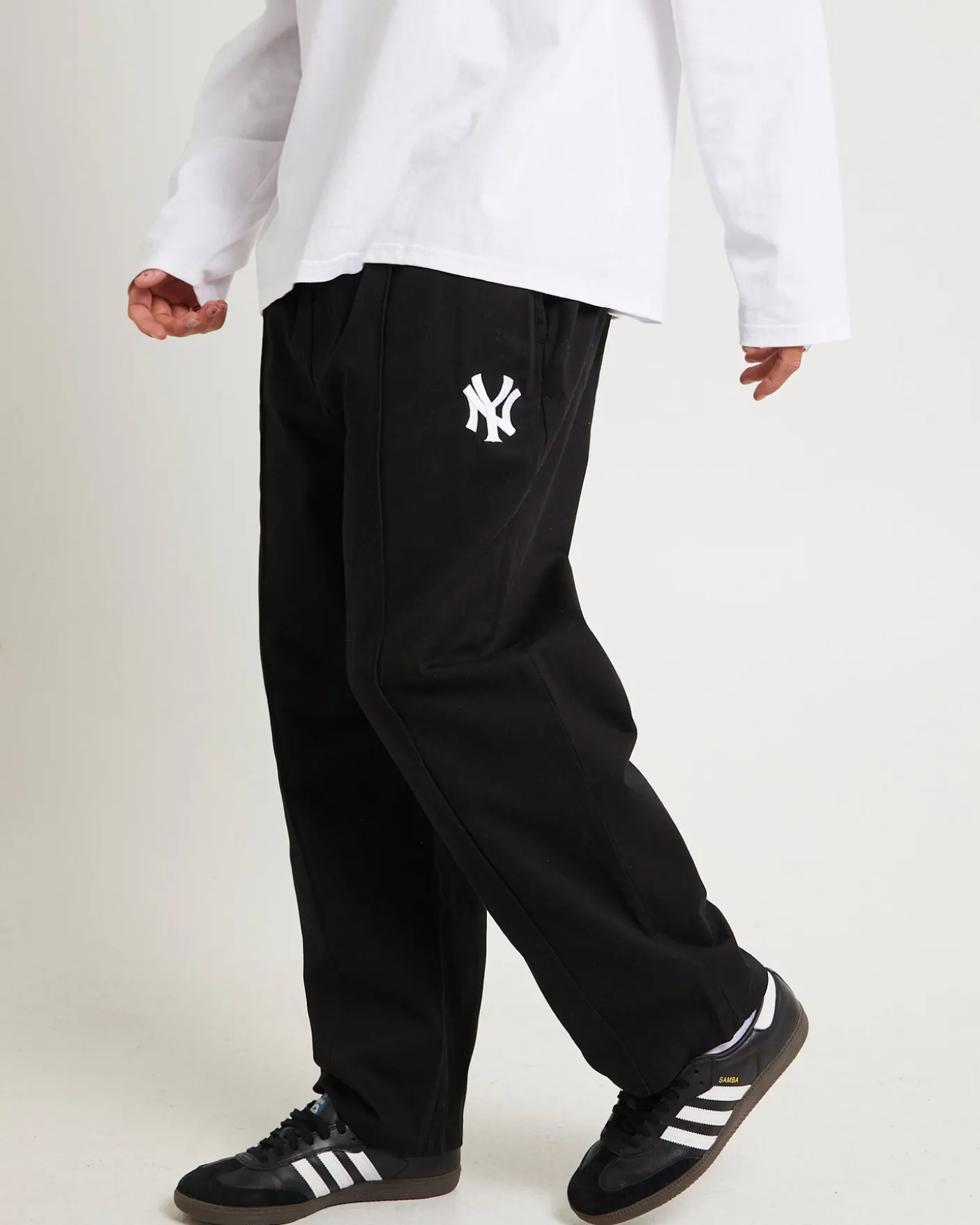 New York Yankees Pleated Track Pants