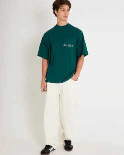New York Yankees Script Boxy T-Shirt