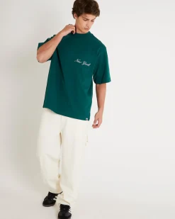 New York Yankees Script Boxy T-Shirt
