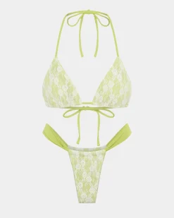 Niara Lace Triangle Bikini Set