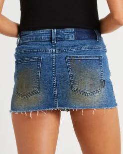 Niche Denim Mini Skirt