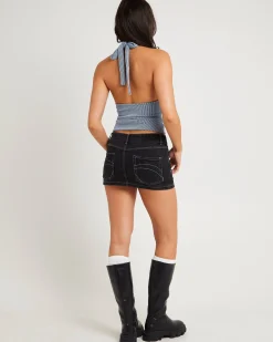 Niche Denim Mini Skirt