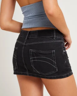 Niche Denim Mini Skirt