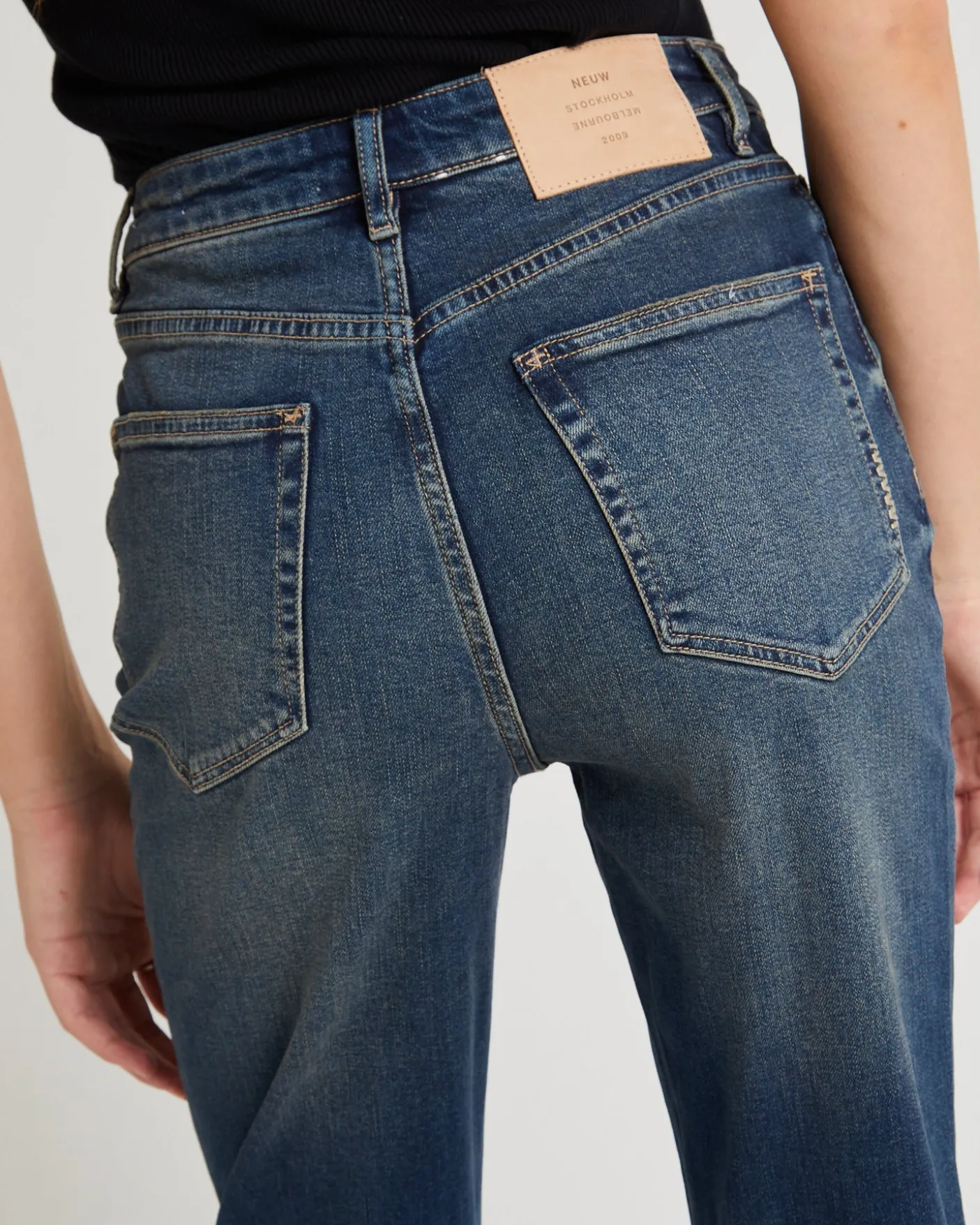 Nico Straight Denim Jeans Gold Mine