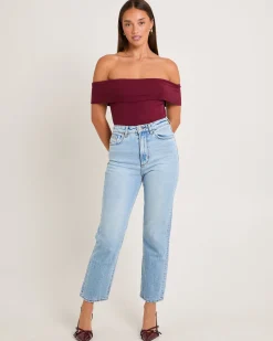 Nico Straight Denim Jeans
