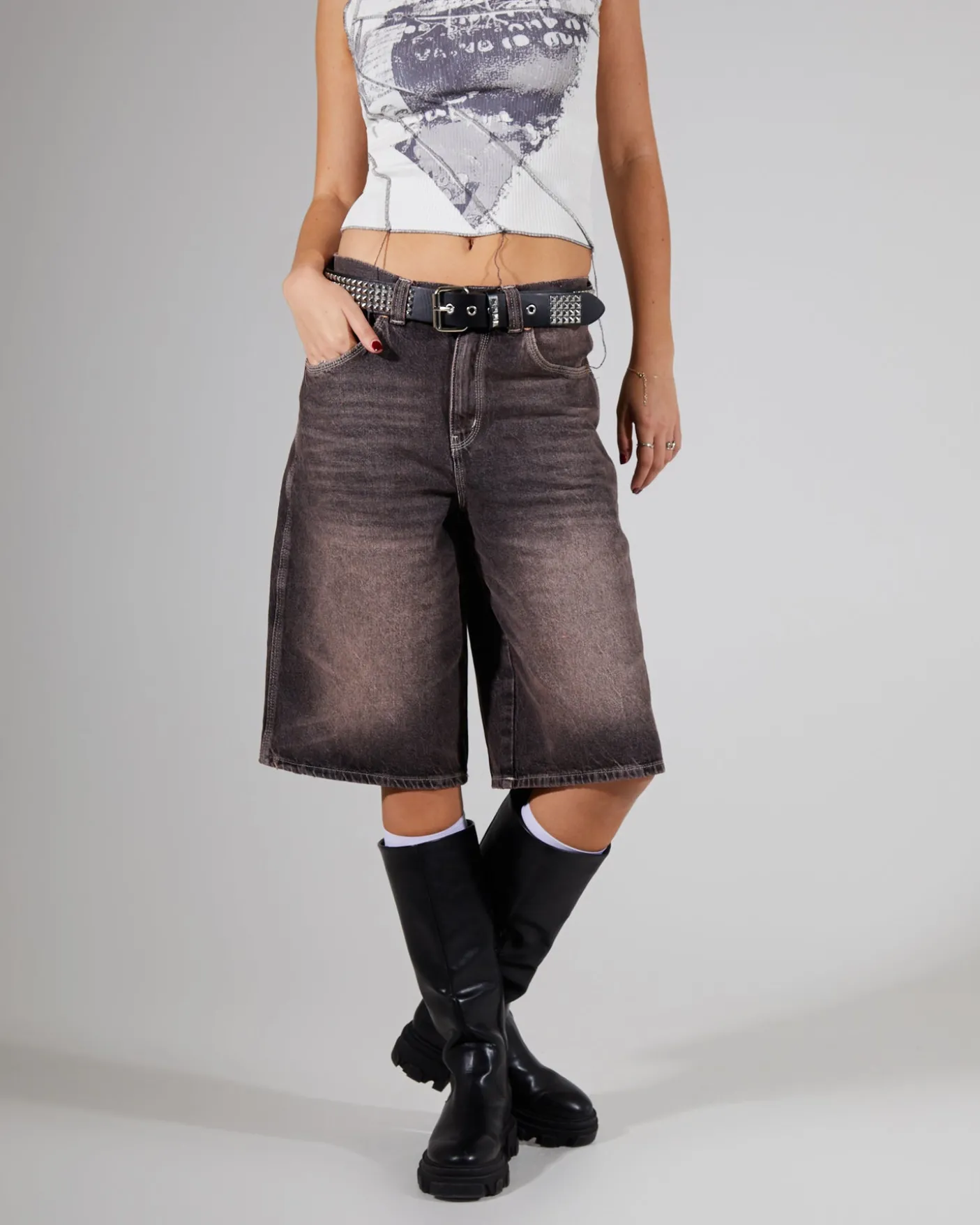 Nicola Denim Shorts