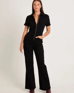 Nikki Denim Maxi Boiler Suit