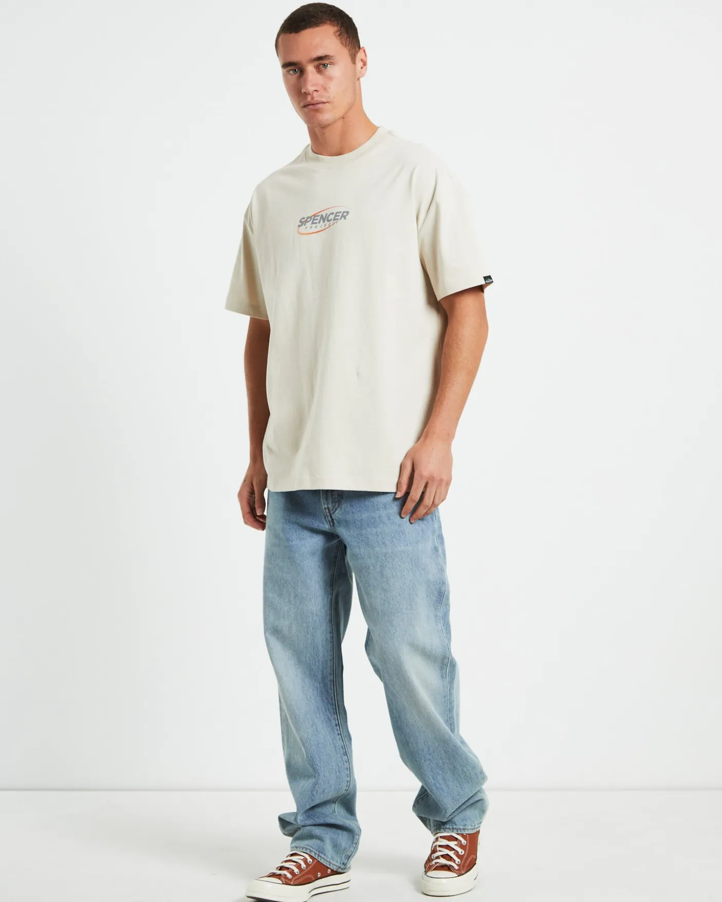 Nitro Short Sleeve T-Shirt in Pebble Grey