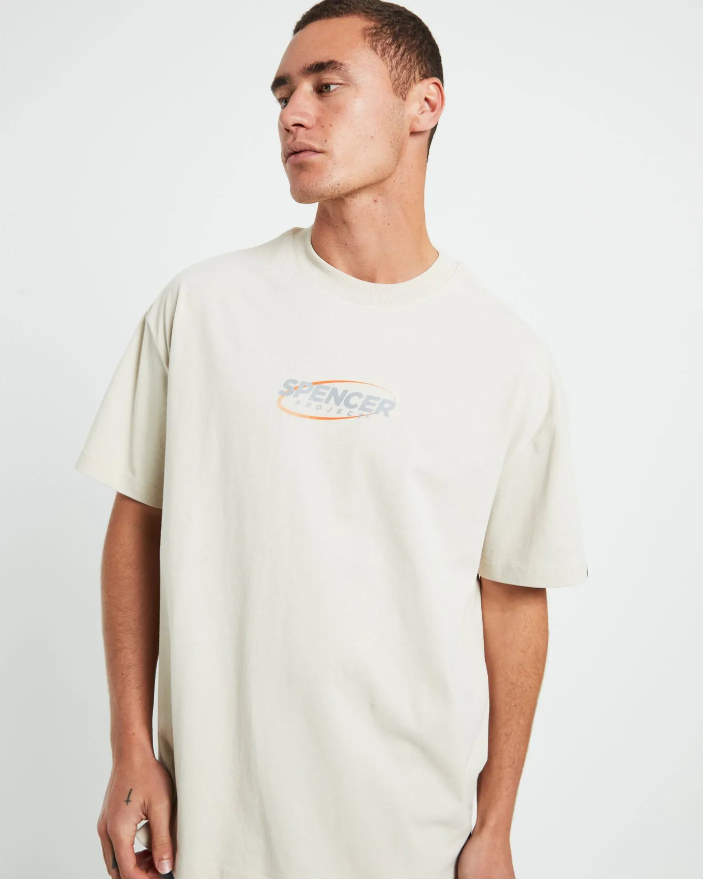 Nitro Short Sleeve T-Shirt in Pebble Grey