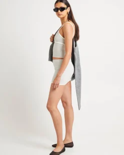 Nori Compact Contrast Knit Top