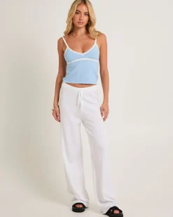Nori Compact Contrast Knit Top