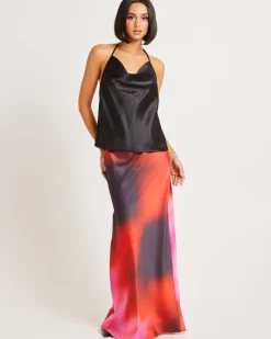 Nova Cowl Neck Halter Top