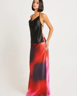 Nova Cowl Neck Halter Top