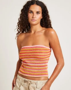 Oasis Crochet Tube Top Ombre