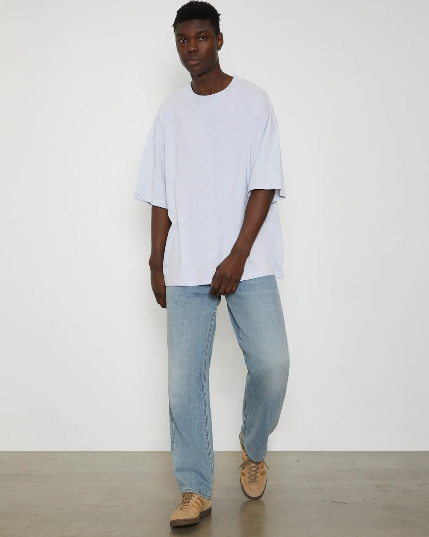 OG Oversized T-Shirt in Frost Marle