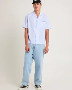 Omar Baggy Denim Jeans Stream Light Retro