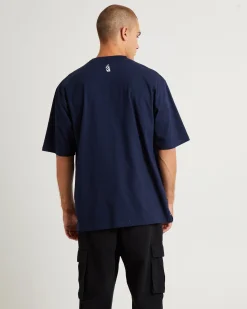 Omega Short Sleeve T-Shirt Navy