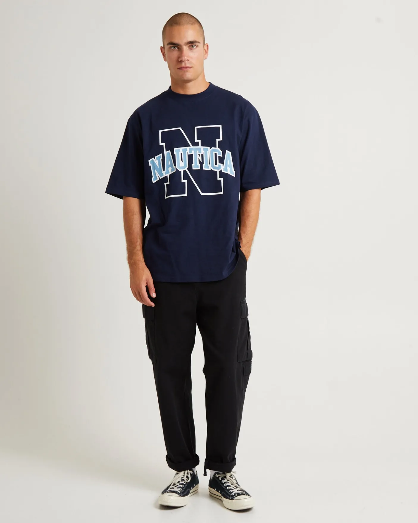 Omega Short Sleeve T-Shirt Navy