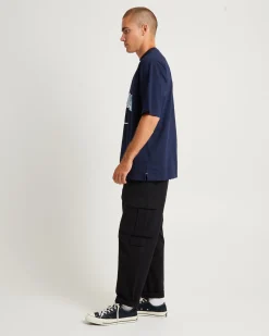 Omega Short Sleeve T-Shirt Navy