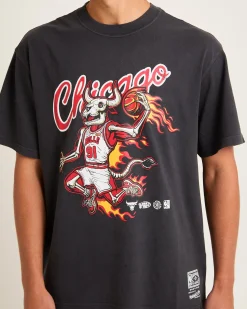 On Fire Chicago Bulls T-shirt