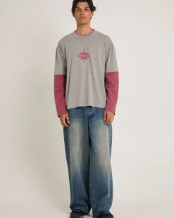 Orb Double Layer Long Sleeve T-Shirt