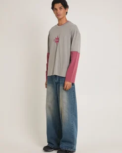 Orb Double Layer Long Sleeve T-Shirt