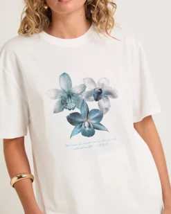 Orchids & Moonlight Oversized T-Shirt